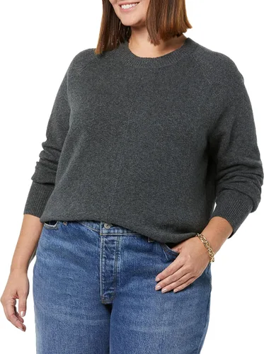 Vista 4 de Tienda Essentials Women's Classic-Fit Soft Touch Long-Sleeve Crewneck Sweater