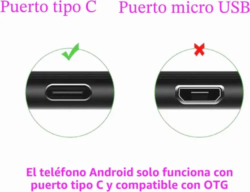 Vista 6 de Mini Ventilador de Teléfono Celular 2 en 1 Ventilador Compatible con iPhone, iPad, Teléfono Inteligente Android, Tableta - Colorido y Potente