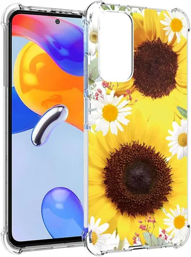 Vista 3 de Funda de teléfono para Redmi Note 11 Pro/Redmi Note 11E Pro para niñas y mujeres, funda protectora transparente de TPU suave y transparente