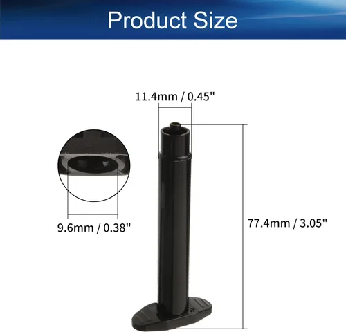 Vista 2 de Auniwaig 5 unids 3cc dispensador de soldadura pegamento conos accesorios 0.1 fl oz máquina dispensadora tubo adhesivo negro dispensador líquido