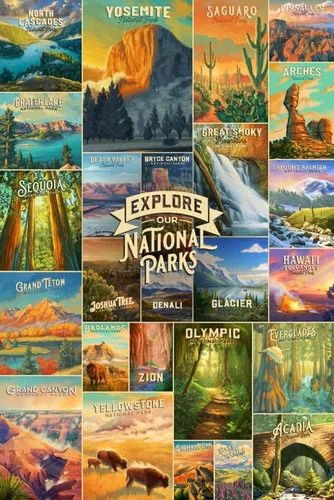 Vista 16 de Lantern Press Acadia National Park Jordan Pond Puzzle, 1000 piezas