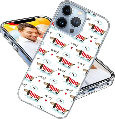Vista 19 de Funda protectora para iPhone 13 Pro Max para niñas, mujeres y hombres, a prueba de golpes, delgada, suave, TPU transparente, funda protectora