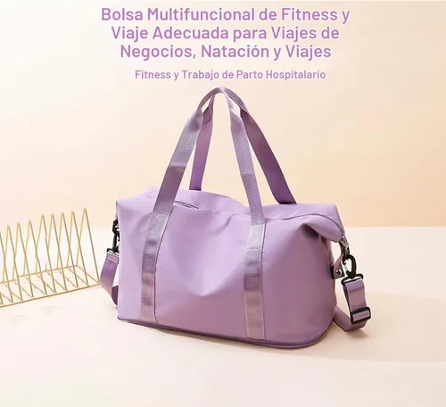 Vista 7 de Bolsa de viaje expandible para mujer, color azul