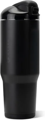 Vista 23 de HydroJug Ease2o - Botella de agua aislada de 24 onzas, tapa con popote y Duna