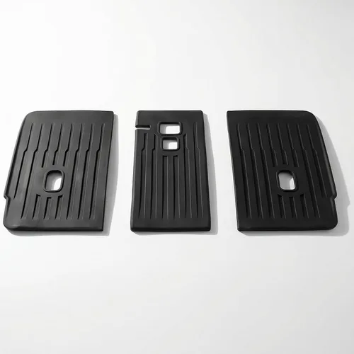 Vista 17 de Revestimientos de Carga para Todo Clima para Tesla Model 3 Alfombrillas de Maletero, Alfombrillas Protectoras de Bandeja de Maletero Delantero