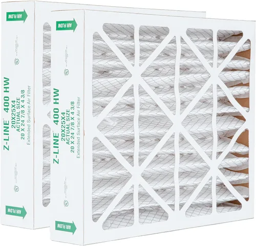 Vista 17 de Glasfloss ZL 8x8x1 MERV 10 (FPR 5-6) Filtros de aire para caldera/aire acondicionado. (Caja de 6). Tamaño real: 8 x 8 x 7/8