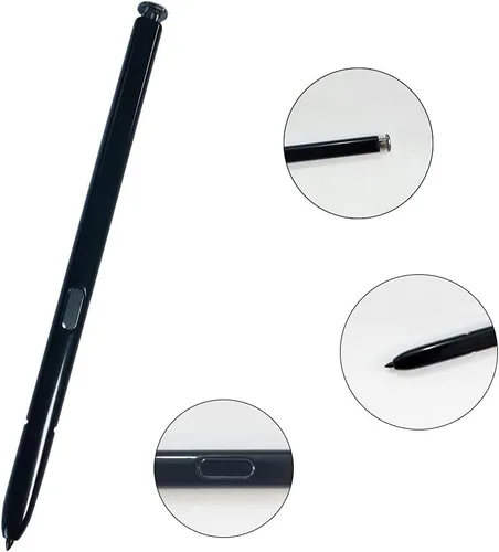 Vista 4 de Note 20 - Repuesto de lápiz capacitivo S Pen Touch para Galaxy Note 20 Note20 Ultra 5G Stylus Pen Touch SPen (negro, sin Bluetooth)