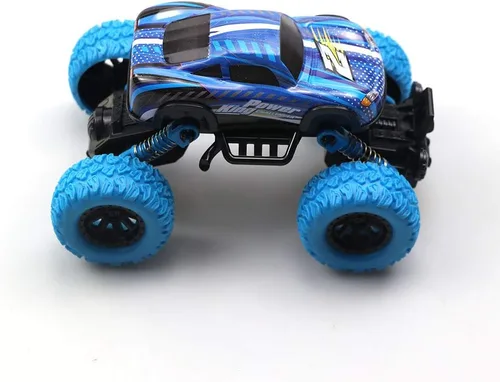 Vista 3 de Coches de tracción para niños, camiones de juguete para niños, auto de juguete de aleación, juguete educativo, Monster Trucks de inercia, juguete