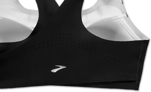 Vista 6 de Brooks Dare Zip - Brasier para correr de alto impacto, entrenamientos y deportes con el máximo apoyo