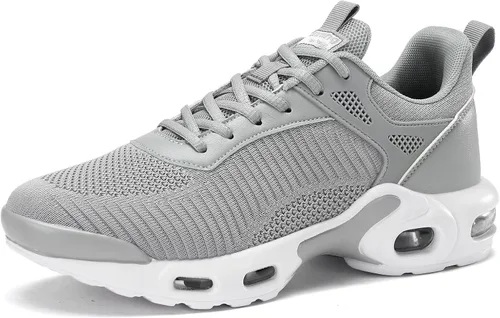 Vista 2 de Zapatillas deportivas de moda antideslizantes con cámara de aire para hombre, zapatos para correr, entrenamiento atlético, tenis y baloncesto