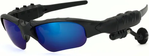 Vista 4 de Gafas de sol Bluetooth para hombre, lentes polarizadas, diseño plegable, auriculares ajustables integrados