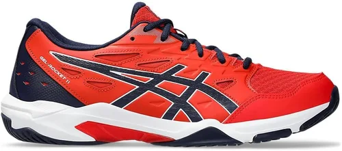 Vista 10 de ASICS Zapatos de voleibol Gel-Rocket 10 para hombre, Negro, M US Negro/New Leaf
