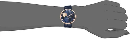Vista 4 de AGELOCER Womens Top Brand Blue Moon Phase Lightweight Analog Quartz Business Casual Fashion Ladies Watch Luxury Elegant Christmas Valentine