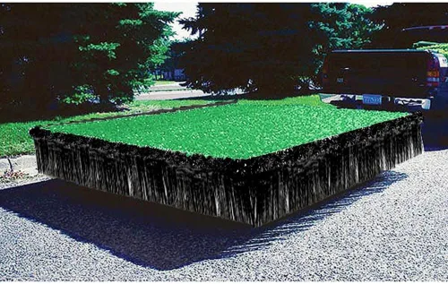 Vista 3 de Anderson's Franja negra metálica, borde decorativo brillante de 15 x 10 pies para flotadores, fiestas, mesas, techos, puertas, fondos y decoración