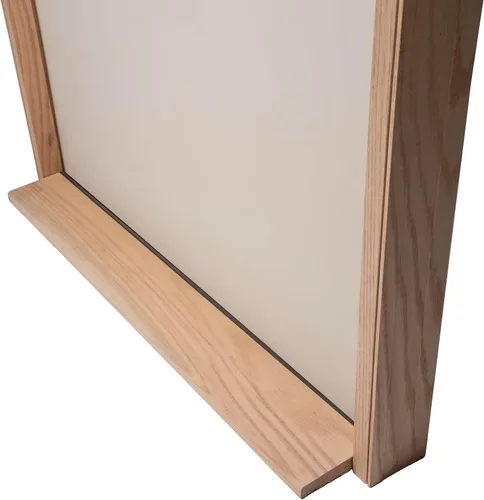 Vista 5 de Umbral de puerta Outswing – Aluminio y roble sin terminar Negro