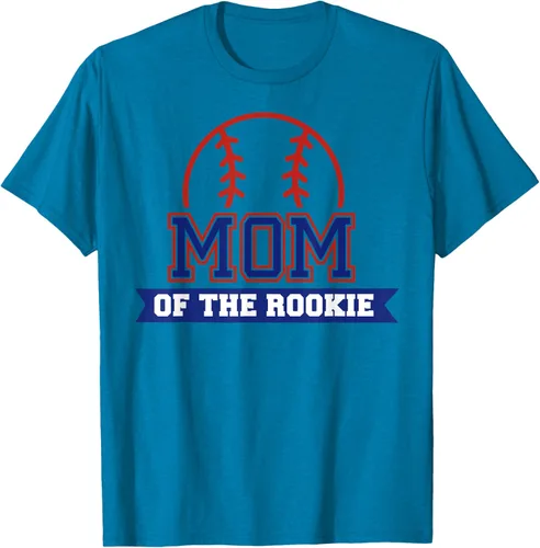Vista 8 de Mom of Rookie - Camiseta de béisbol para primer cumpleaños, Blanco