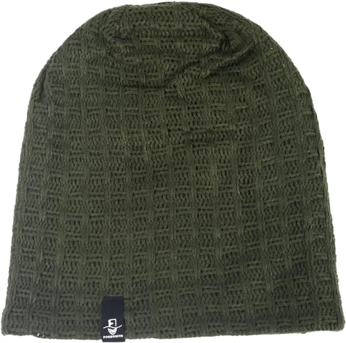 Vista 42 de FORBUSITE Gorro de punto largo holgado para hombre para verano e invierno, de gran
