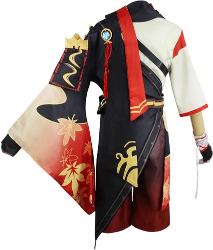 Vista 3 de Soyusunny Genshin Impact Klee Hu Tao Venti - Disfraz de Halloween para cosplay