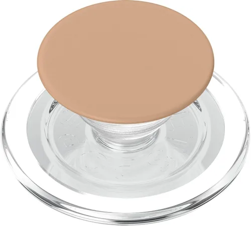 Vista 8 de PopSockets PopSockets intercambiables de color marrón tostado, simple de un color, mínimo, neutro, color negro