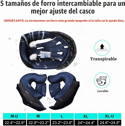 Vista 4 de FreedConn BM2-S Bluetooth Motorcycle Helmet, Flip-Up Modular Motorbike Helmet, 500M Connectivity for 2-3 Riders, Voice Dial