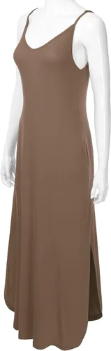 Vista 2 de Vestido largo casual de corte holgado con bolsillos para mujer (XS-XXL)