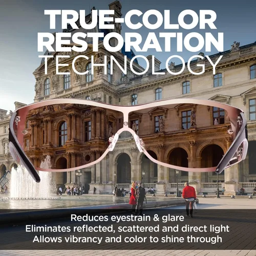 Vista 4 de Verdster Cosmo - Gafas de sol envolventes para mujer no polarizadas con protección UV gafas de sol Y2k de gran tamaño para mujer