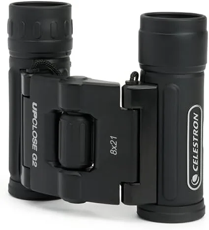 Vista 3 de Celestron 71230 UpClose G2 - Binocular de techo (8 x 21), color negro