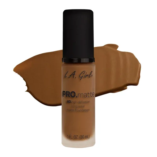 Vista 34 de L.A. Girl PRO.Matte Foundation, Sand GLM678 (Paquete de 2)