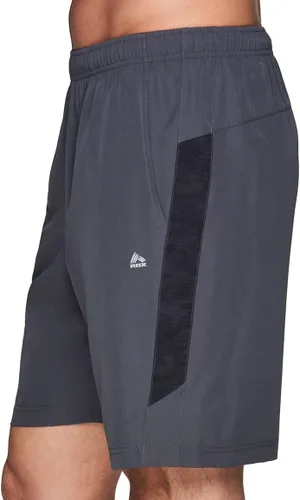 Vista 30 de RBX Active - Pantalones cortos de baloncesto para hombre, 9 pulgadas, elásticos, con bolsillos