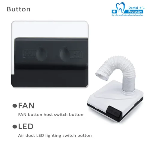 Vista 10 de 60W Pequeño Mini Nuevo Dental Mirco Motor Aspirador Fuerte Succión Baja Nioce Silenciosa Portátil Unidad De Máquina De Succión Dental