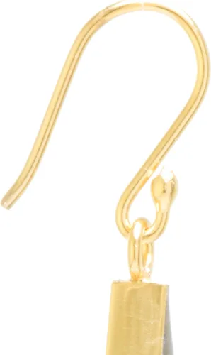 Vista 17 de Amazon Essentials Pendientes de plata de ley con forma de lágrima de flor prensada (anteriormente Amazon Collection)