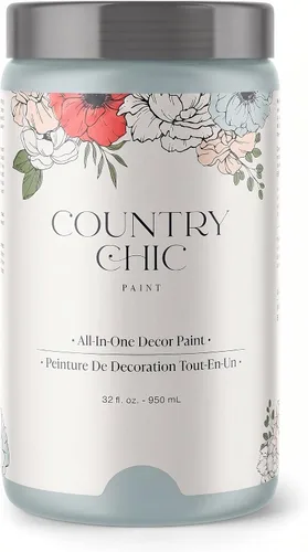 Vista 113 de Country Chic - Pintura a la tiza todo en uno para muebles y armarios, ecológica, acabado mate, con primer y sellador, para madera y metal, Alchemist