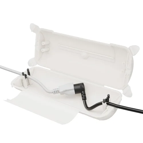 Vista 8 de RESTMO Caja de conexión impermeable para exteriores, cubierta de cable de extensión eléctrica resistente a la intemperie, cubierta sellada segura