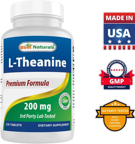 Vista 7 de Best Naturals GABA 750 mg y L-teanina 200 mg