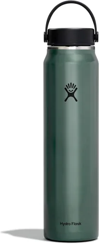 Vista 20 de Hydro Flask 24 Oz Botella de agua de la serie Trail ligera con tapa Flex ancha Obsidian - Botella de agua para senderismo