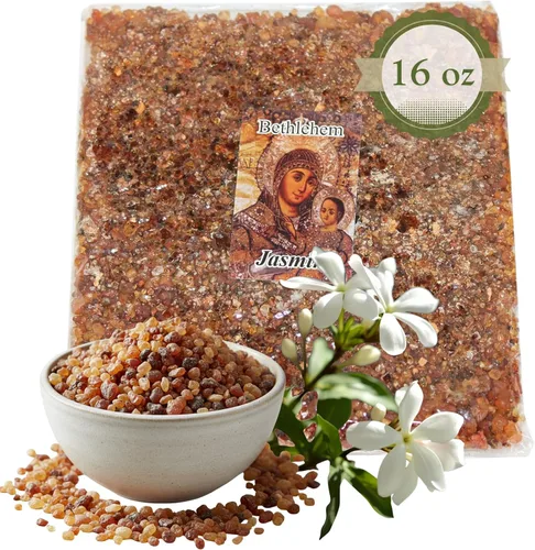 Vista 14 de Incienso de Tierra Santa de Jerusalén de Holy Land Market - Incienso de flores trituradas y selladas de Tierra Santa, mezcla a granel - Aroma ámbar