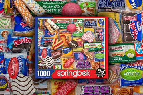 Vista 7 de Springbok 's Rompecabezas de 1000 piezas de golosinas - Hecho en Estados Unidos