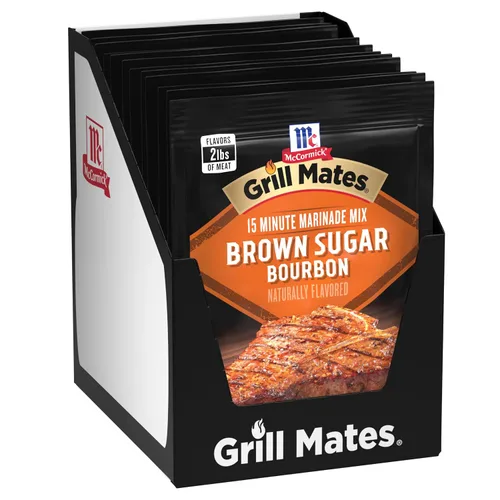 Vista 20 de McCormick Grill Mates Mezcla de adobo de bourbon de azúcar morena, 1.25 onzas