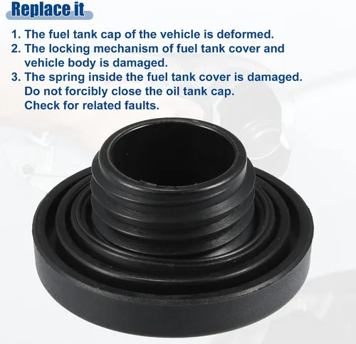 Vista 4 de ACROPIX Tapa del depósito de combustible de gasolina de repuesto para Honda Accord Odyssey 2008-2010 para Honda Ridgeline 2009-2011 – Paquete de 1