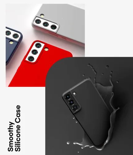 Vista 7 de GOOSPERY Funda de silicona líquida compatible con Samsung Galaxy S22 Plus, suave al tacto, protección de cuerpo completo, a prueba de golpes