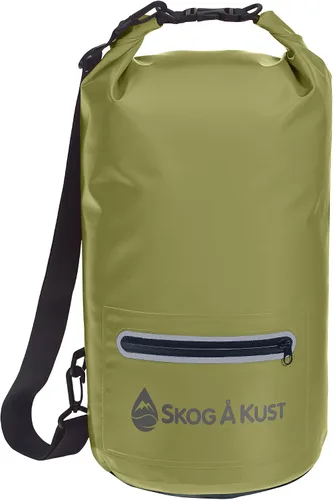 Vista 17 de Skog Å Kust DrySak - Bolsa impermeable con tapa enrollable para viajes y al aire libre - tamaños de 5, 10 y 20 litros