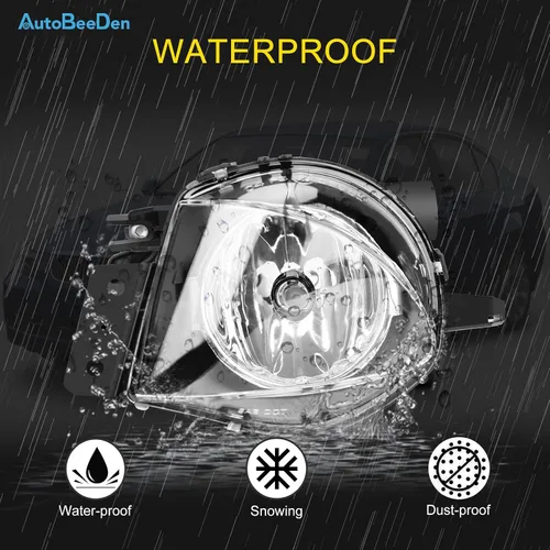 Vista 6 de Lámparas antiniebla para BMW Serie 3 (323i 325i 325xi 328i xdrive 330xi 335d 335i 328xi 335xi 330i Sedan E90 / Wagon E91), (sin paquete deportivo)