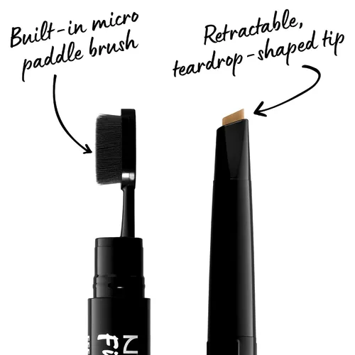 Vista 3 de NYX PROFESSIONAL MAKEUP Fill & Fluff lápiz para cejas