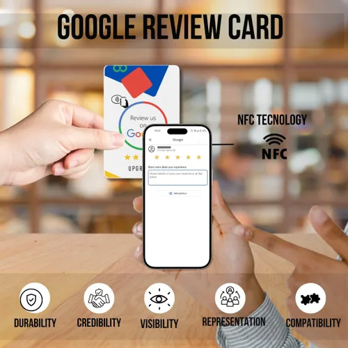 Vista 9 de Soporte para tarjetas de revisión con código QR, Una tarjeta