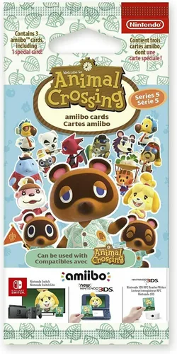 Vista 2 de Animal Crossing Juego de 3 cartas (vol. 5) (interruptor Nintendo)