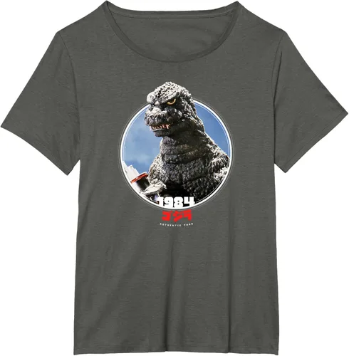 Vista 61 de Godzilla 1984 El regreso de Godzilla Icons of Toho - Camiseta pequeña Negro