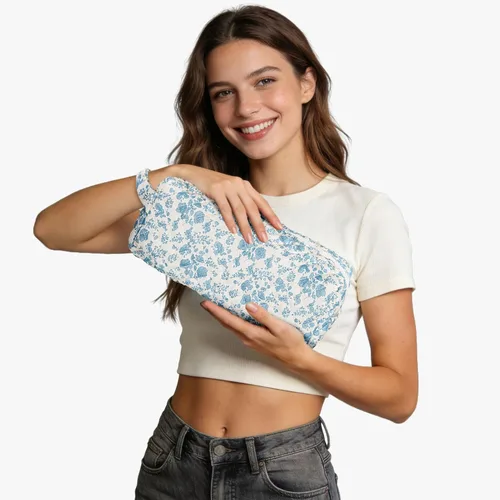 Vista 6 de HiTotes Bolsa de viaje para herramientas para el cabello, compatible con Dyson Airwrap, bonita funda de viaje acolchada para Shark Flexstyle