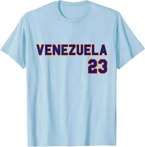 Vista 64 de Venezuela Flag Pride Bandera Venezolana Camiseta de béisbol, Blanco