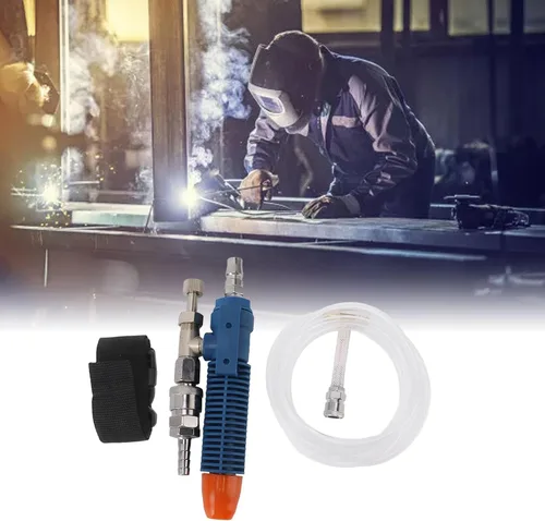 Vista 9 de TOPINCN Tubo de chaleco de aire acondicionado, tubo de chaleco de enfriamiento de hielo, tubo de chaleco de enfriamiento de acero para soldadura