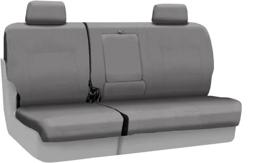 Vista 23 de Coverking Funda de asiento de ajuste personalizado para modelos selectos de Nissan Frontier, polialgodón (negro)